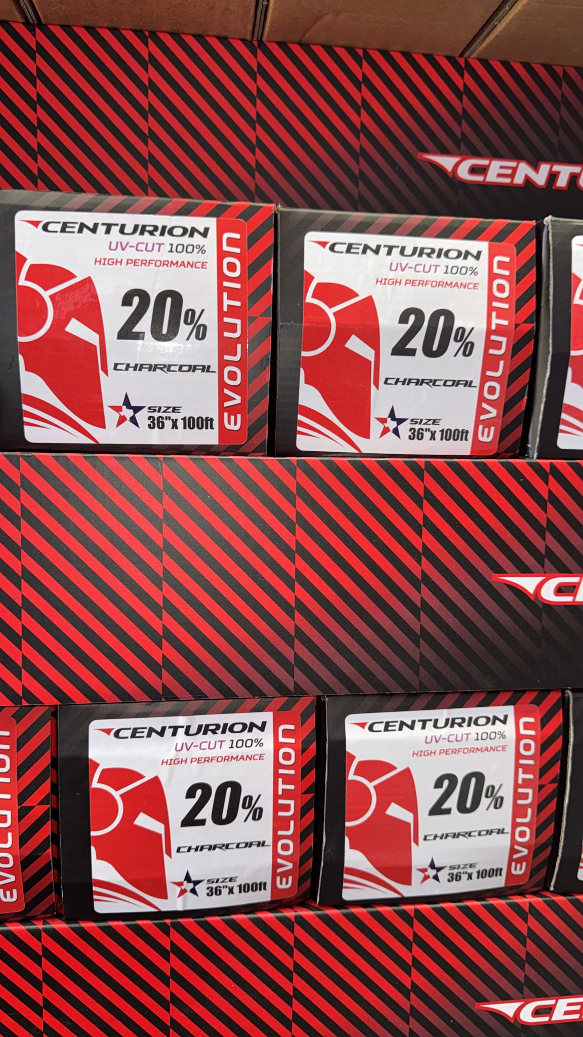 Charcoal Evolution 1% High Performance 36"x100ft 2Ply CENTURION