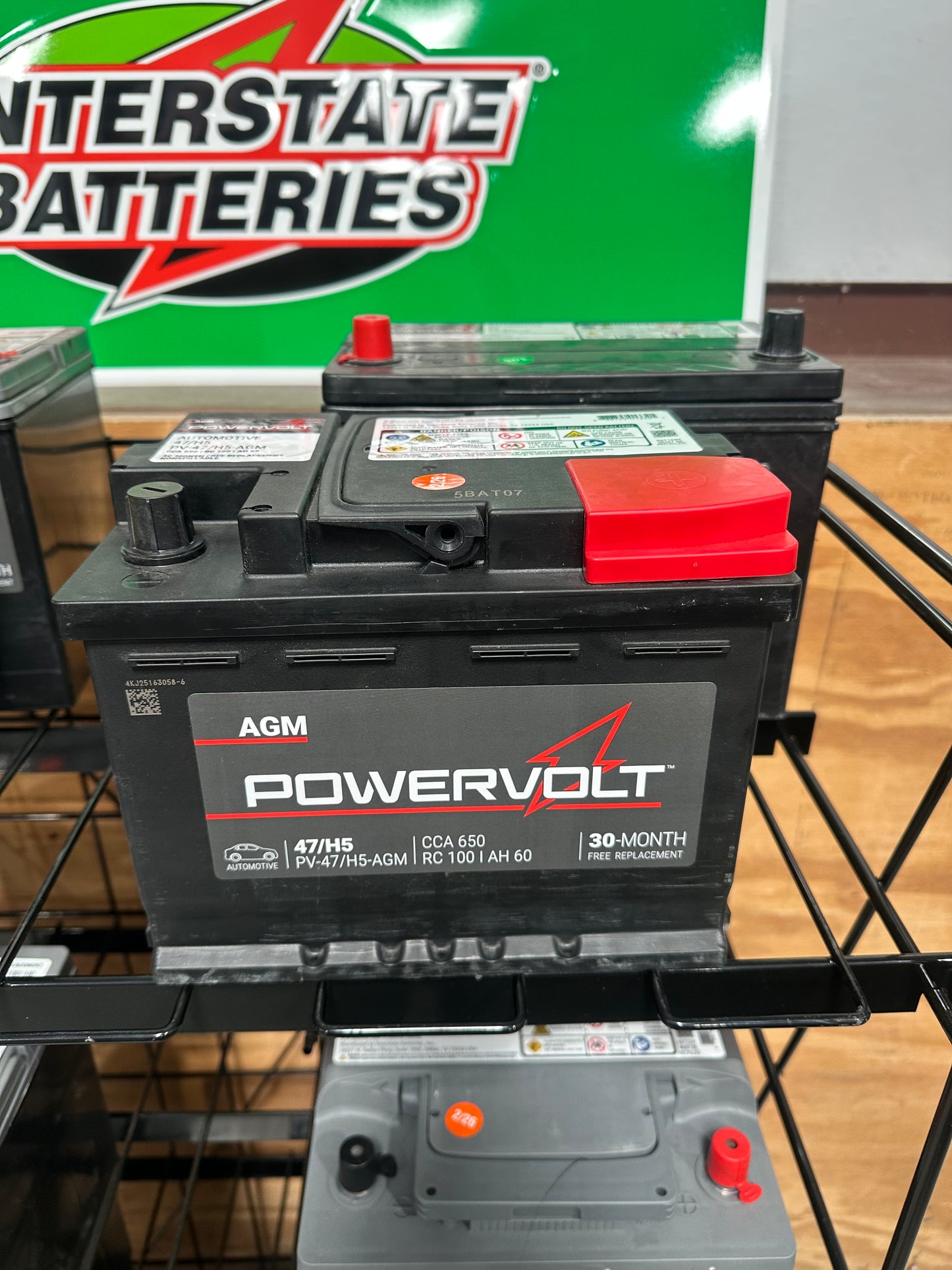 PowerVolt AGM 47/H5 – 650 CCA