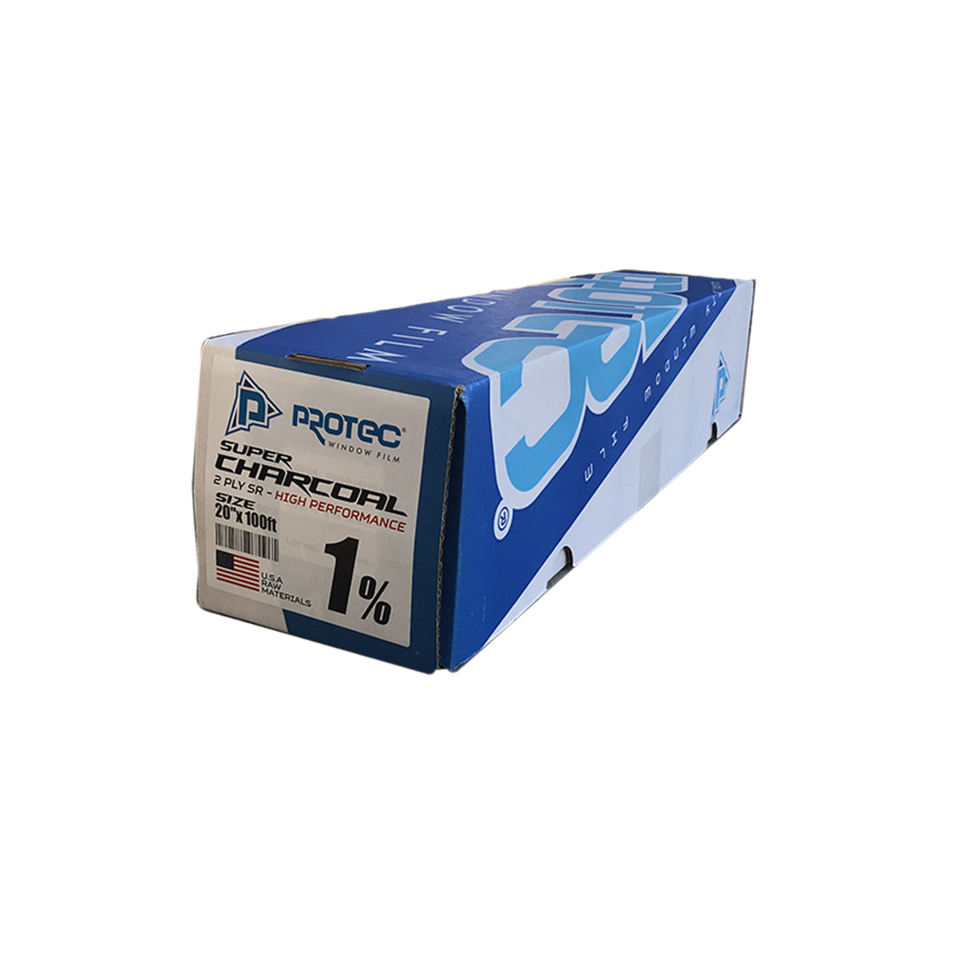 Charcoal 1% High Performance 24"x100ft 2Ply