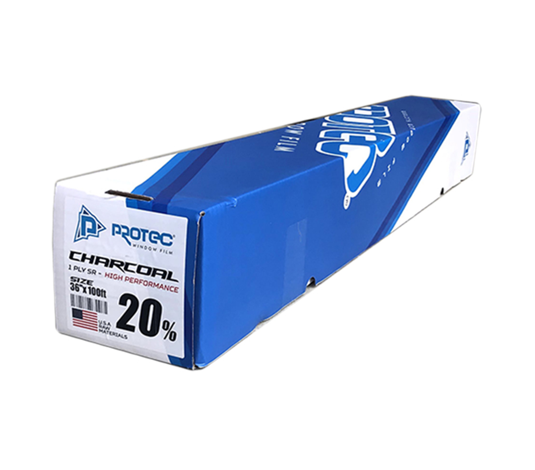 Charcoal 20% High Performance 36"x100ft 1Ply