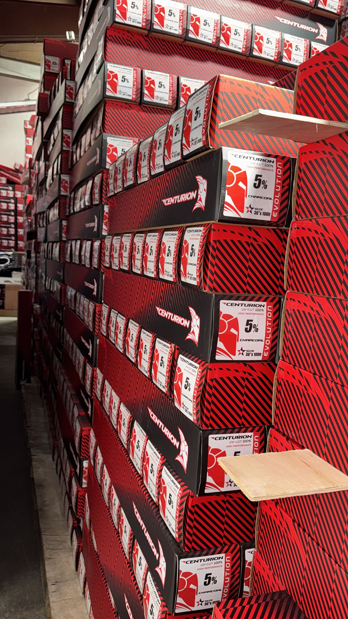 Charcoal Evolution 1% High Performance 36"x100ft 2Ply CENTURION