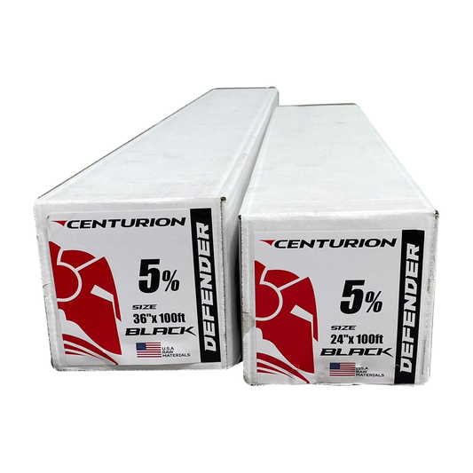 Combo Centurion Defender 5% Carbon Film 24"+36"x100ft